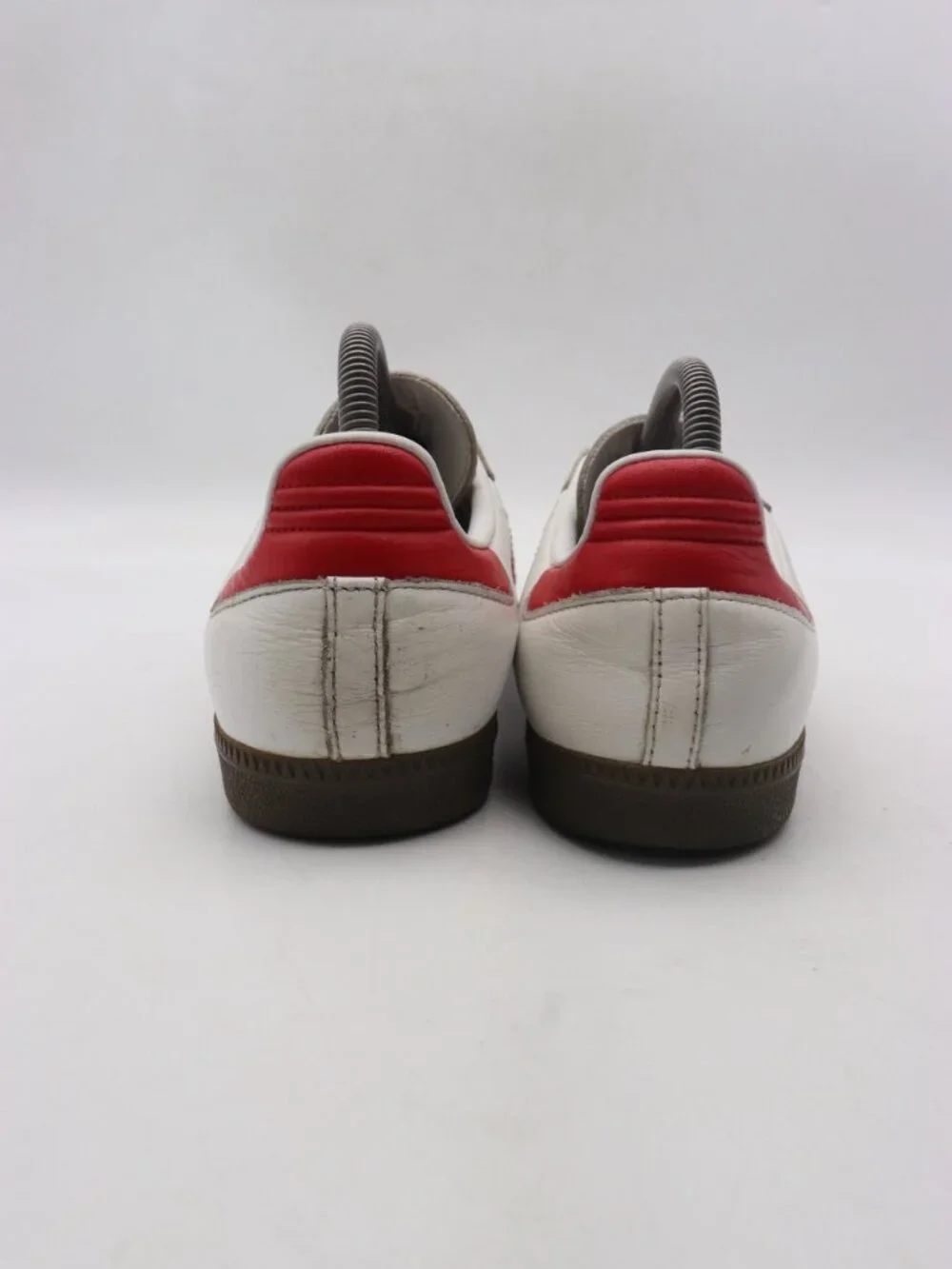 adidas Originals Samba OG Men's Size 7.5 Shoes White Better Scarlet Red Sneaker
